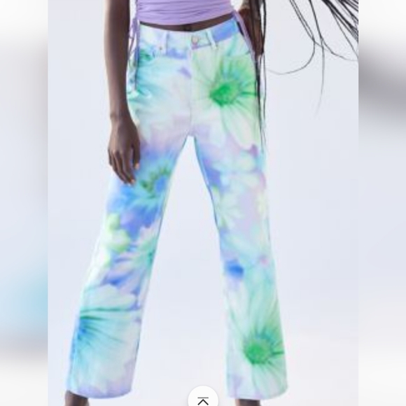 BDG Denim - Urban Outfitters Flower Tie-Dye BDG Cowboy Jeans